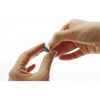 Magnetoplan Takkis lipnūs magnetukai ritinėlio dozatoriuje, juodi, 200 vnt., 15 mm skersmens, nematomam tvirtinimui prie feromagnetinių paviršių 15503
