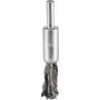Makita D-73835 kūginis plieninis vielinis šepetys, 12 mm, 6 mm apvalus kotas, 25 000 RPM