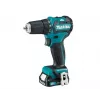 Makita DF332DSAE 12V Max CXT akumuliatorinis gręžtuvas-suktuvas be šepetėlių (komplektas 2×2,0 Ah) | Kur.lt