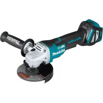 MAKITA DGA518ZJU 18V belaidis kampinis šlifuoklis 125mm, jungiklis ant rankenos, AWS, BLDC