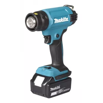 Makita DHG181RT 18V belaidis šilumos pistoletas su 1x5.0Ah akumuliatoriumi