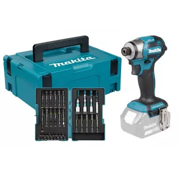 Makita DTD173ZJX2 18V LXT Bekontaktis Smūginis Suktuvas 180 Nm (be akumuliatoriaus ir įkroviklio)