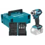 Makita DTD173ZJX2 18V LXT Bekontaktis Smūginis Suktuvas 180 Nm (be akumuliatoriaus ir įkroviklio)