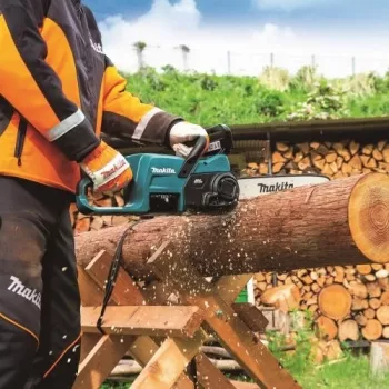 Belaidis grandininis pjūklas Makita DUC307ZX3 18V LXT, 30 cm padanga, be akumuliatoriaus ir įkroviklio, juoda/mėlyna