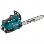 Makita DUC406PT2B 36V belaidis viršutinės rankenos grandininis pjūklas 40 cm (16 inch) su 2x 5.0Ah akumuliatoriais ir dvigubu įkrovikliu