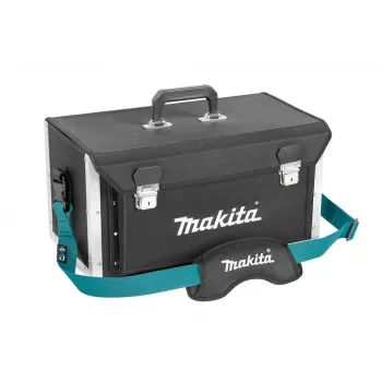 MAKITA E-15394 Atviras įrankių krepšys 50/25, 20 kišenių, 15 kg apkrova, juoda/mėlyna