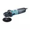 Makita SA5040C 750W 125 mm kampinis šlifuoklis / poliruoklis 7800 RPM su švelniu užvedimu, pastoviu greičiu, apsauga nuo pakartotinio paleidimo, labirinto dulkių apsauga, 2,5 m kabeliu