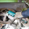 Makita WR100DSA 12V CXT belaidis reketinis veržliaraktis, 1/4 colio ir 3/8 colio pavaros, 47,5 Nm, 2,0 Ah baterija, įkroviklis, LED apšvietimas