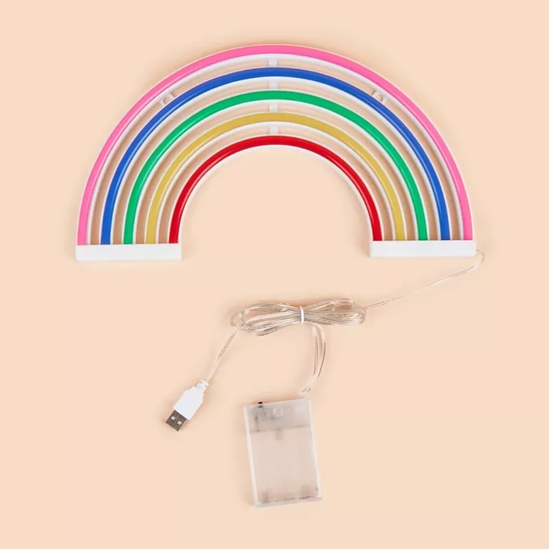 Manta SNL33MTT Style Neon RAINBOW RGB LED juostinis šviestuvas 3m USB