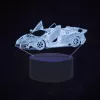 Manta SNL64RGB LED lempa 3D RGB dekoratyvinė automobiliui