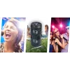 Manta SPK815 nešiojamas Bluetooth vakarėlių garsiakalbis su karaokė funkcija, 30W RMS, Disco LED, FM radiju, USB/SD/AUX