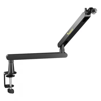 Maono BA92 Boom Arm (Juodas) – Reguliuojamas mikrofono sijos laikiklis su stalo spaustuku ir grommet tvirtinimu