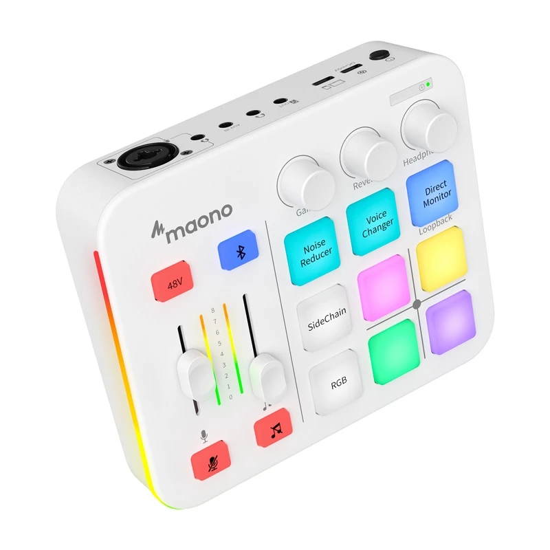 Maono G1 Neo USB-C garso sąsaja (garso plokštė) – balta