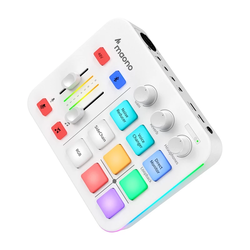 Maono G1 Neo USB-C garso sąsaja (garso plokštė) – balta