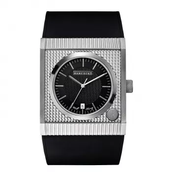 MARC ECKO vyriškas kvarcinis analoginis laikrodis iš nerūdijančio plieno E13522G1 42mm