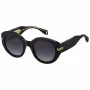 MARC JACOBS Women's MJ-1110-S-807 Akiniai Nuo Saulės - Juodas Rėmas, Pilki Gradientiniai Lęšiai - 51/23/145 mm