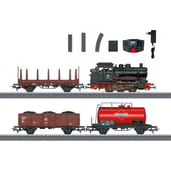Märklin 29890 Digitalinis startinis rinkinys su BR 89.0 garvežiu, C-Track bėgiais, Mobile Station, H0 masteliu (1:87), III era