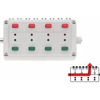 Märklin 72710 skaitmeninis valdymo pultas su grįžtamuoju ryšiu iešmams ir signalams, baltas