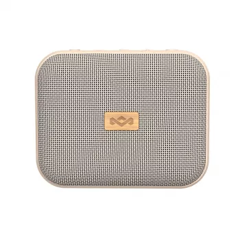 Marley Jammin nešiojamas Bluetooth garsiakalbis (kreminės spalvos) – IP67 atsparus vandeniui, 12 val. baterija, belaidis stereo suporavimas