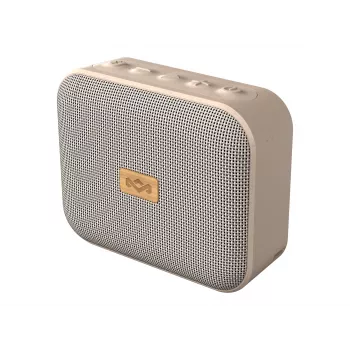 Marley Jammin nešiojamas Bluetooth garsiakalbis (kreminės spalvos) – IP67 atsparus vandeniui, 12 val. baterija, belaidis stereo suporavimas