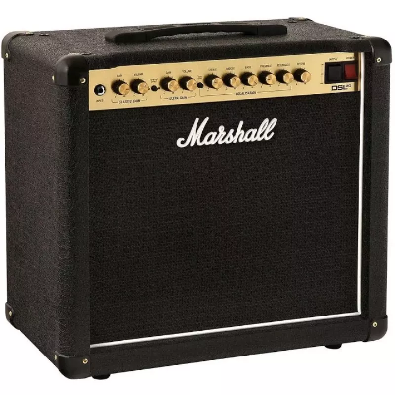 Marshall DSL20CR 20W vamzdinis kombogitaros stiprintuvas su skaitmeniniu reverb