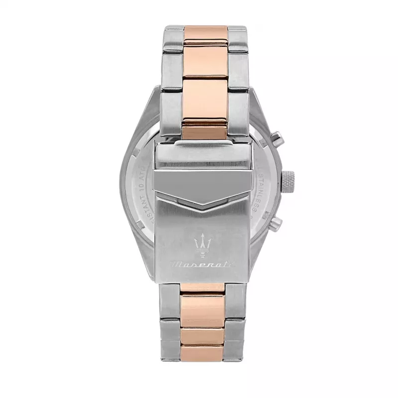 Maserati Potenza R8853100040 Vyriškas Laikrodis 43mm Juodas Ciferblatas Juodas Odinis Dirželis