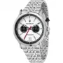 Maserati vyriškas kvarcinis laikrodis R8873638004 42mm juodas ciferblatas odinis dirželis