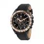 Maserati vyriškas chronografinis laikrodis Successo R8871612038 45mm mėlynas ciferblatas sidabrinis nerūdijantis plienas