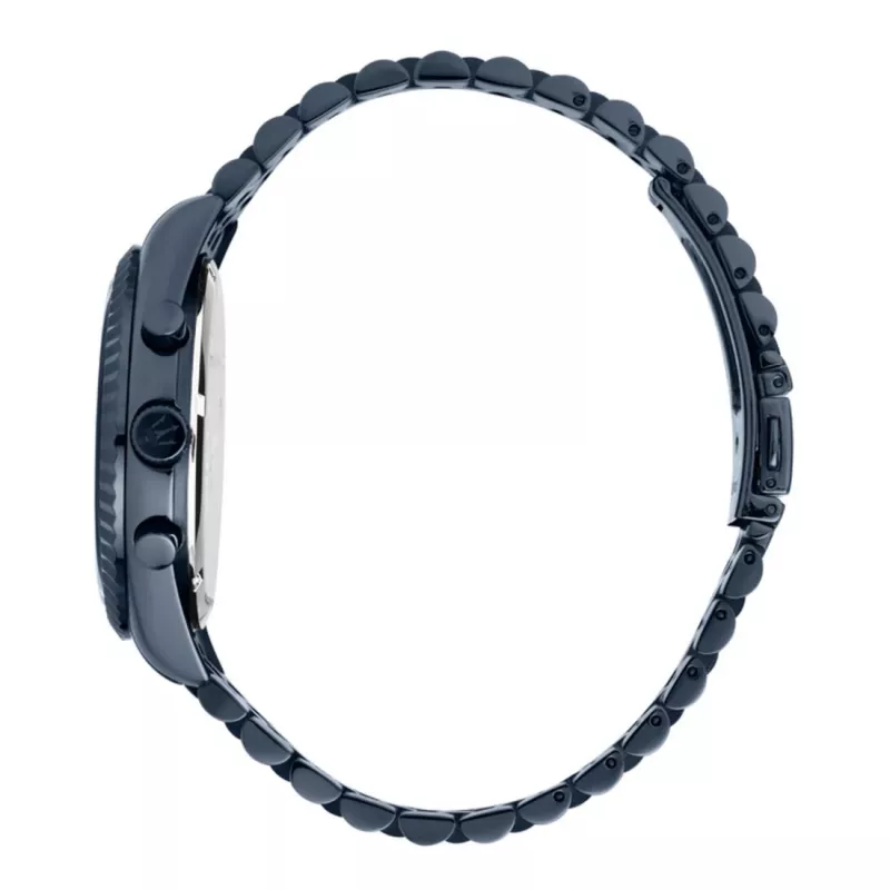 Maserati vyriškas chronografo laikrodis Successo R8873600011 – 44 mm nerūdijančio plieno korpusas, mėlynas ciferblatas, kvarcinis