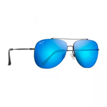 MAUI JIM 789-02S Unisex akiniai nuo saulės, matinis vėžlio kiauto, HCL Bronze, PolarizedPlus2, MauiBrilliant, 58 mm