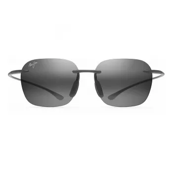 MAUI JIM Huelo akiniai nuo saulės 446-11M Unisex 55/18/145 mm Matiniai pilki Blue Hawaii poliarizuoti