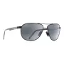 MAUI JIM Vyriški poliarizuoti akiniai nuo saulės 728-2M – Matinis juodas rėmelis, neutraliai pilki lęšiai