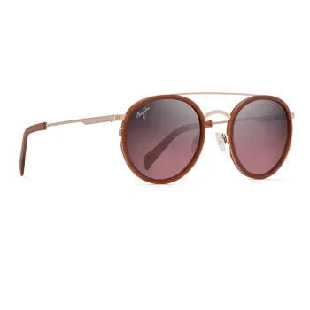 MAUI JIM RS534-16R Unisex Akiniai, Matinis Juodas Rėmelis, Neutraliai Pilki Lęšiai, 54/18/140 mm