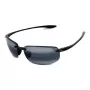 MAUI JIM Unisex Akiniai 407-02 Mauna Kea Blizganti Juoda Neutraliai Pilka Poliarizuoti 64mm