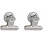 MAUL magnetic letter clip with strong magnet, 50 mm, nickel-plated metal, 20 mm clamping width, 1 piece 2185096