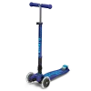 Maxi Micro Deluxe Foldable LED Red Scooter