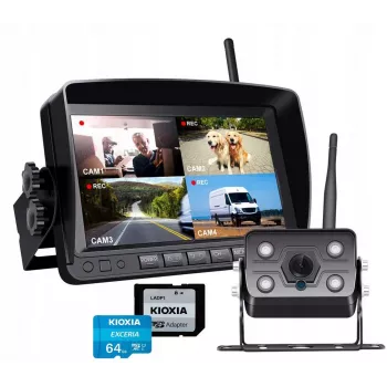 MBG line atbulinės eigos vaizdo rinkinys su 7 inch monitoriumi SNR-X77+607T1
