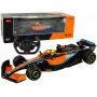 McLaren F1 nuotoliniu valdymu lenktyninis automobilis Rastar oranžinis 1:12