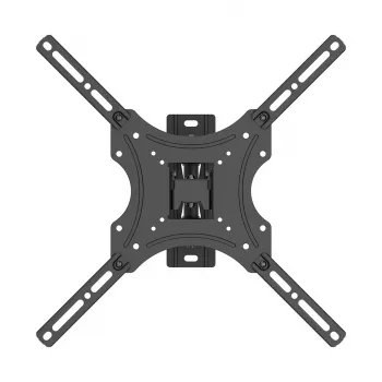 MCN Maclean MC-190 pilno judesio TV laikiklis prie sienos 32-55 colių ekranams, VESA iki 400x400, 25 kg, juodas