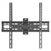 MCN Maclean MC-191 pilno judesio TV laikiklis sienai, 32-55 inch ekranams, VESA 400x400, 30 kg, juodas
