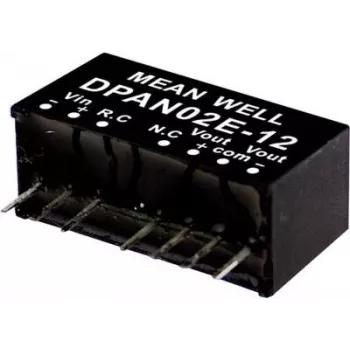 MEAN WELL DPAN02A-15 DC-DC keitiklio modulis 2W 5V į 15V SIP4