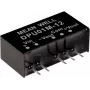 MEAN WELL DPU01L-12 1W DC-DC keitiklio modulis, 12V įėjimas, 12V išėjimas, SIP