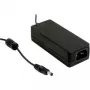 MEAN WELL GSM40A24-P1J medicininės klasės 40W 24V DC maitinimo šaltinio adapteris su 2,1x5,5mm kištuku