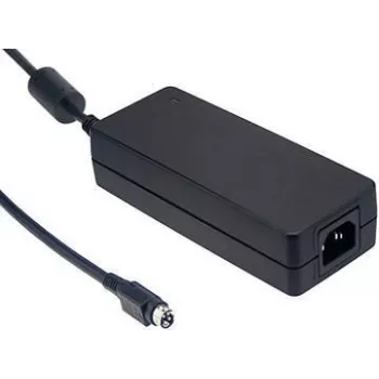 MEAN WELL GST120A48-R7B 120W 48V 2.5A stalinis AC/DC maitinimo šaltinis su 5,5x2,5 mm DC kištuku