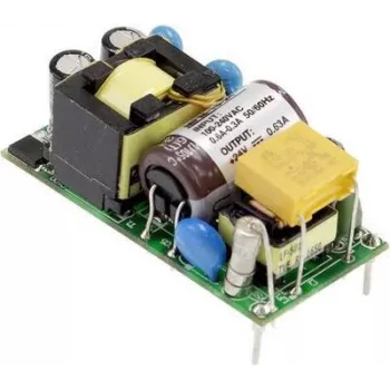 MEAN WELL MFM-15-5 medicininio lygio AC/DC maitinimo šaltinis 15W 5V 3A, užpildytas modulis
