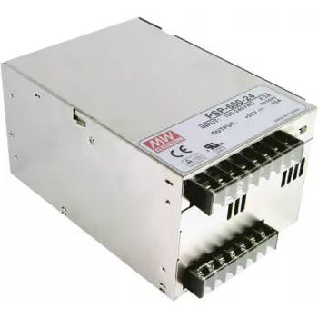 MEAN WELL PSP-600-12 600W 12V 50A AC/DC maitinimo šaltinis su aktyviuoju PFC ir nuotoliniu valdymu