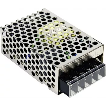 MEAN WELL RS-25-15 25,5W 15V 1,7A uždaras perjungiamasis maitinimo šaltinis