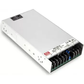 MEAN WELL RSP-500-24 500W 24V 20,9A uždaromas maitinimo šaltinis su aktyviu PFC ir 1U žemu profiliu