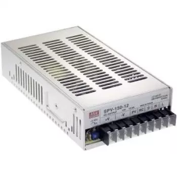 MEAN WELL SPV-150-48 153,6W 48V 3,2A vienos išėjimo įtampos AC/DC uždaromasis perjungiamasis maitinimo šaltinis su aktyviuoju PFC ir pasyviuoju aušinimu