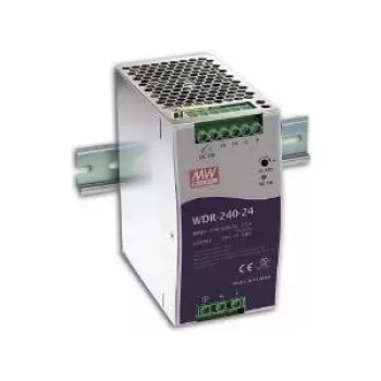 MEAN WELL WDR-240-48 DIN bėgio maitinimo šaltinis 240W 48V 5A trifazis įėjimas